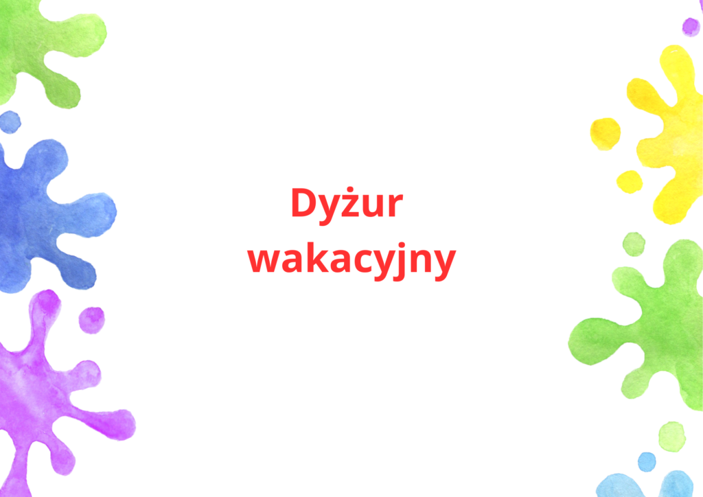 Dyżur wakacyjny