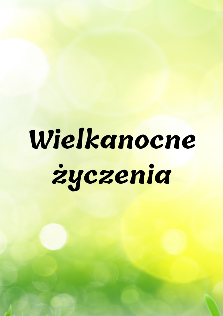 Wielkanocne życzenia