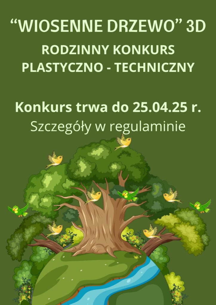 Rodzinny konkurs „Wiosenne drzewo”
